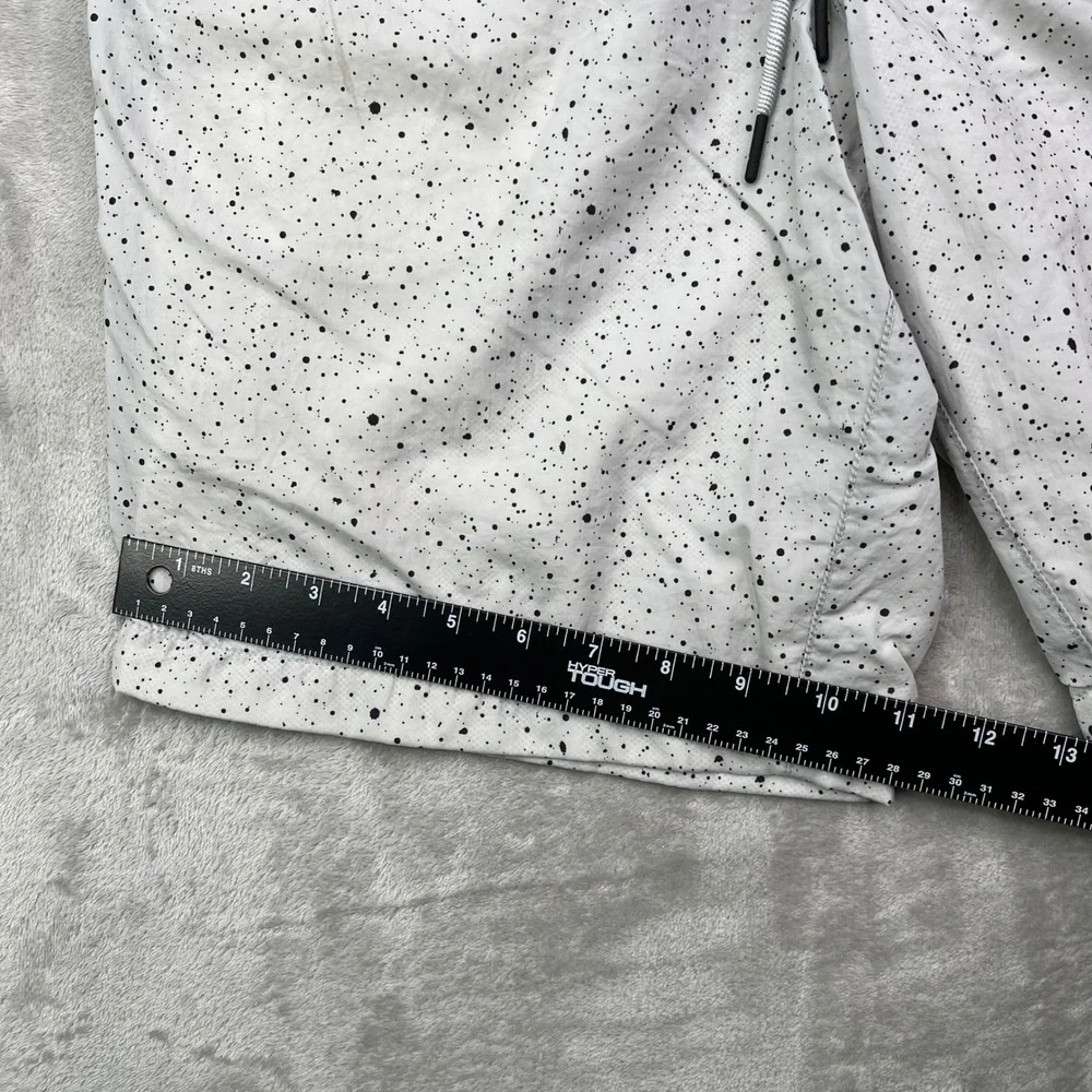 Jordan Jumpman Poolside Shorts Mens S White‎ Cement Speckle Nylon Mesh Lined 9